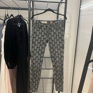 Pilcro and the Letterpress Navy Blue Jeans